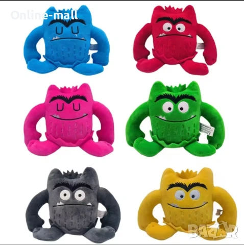 Плюшена играчка The Color Monster, 25см, Плюшени Чудовища, снимка 9 - Плюшени играчки - 51138709