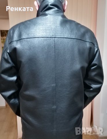 Мъжко кожено яке от естествена кожа, снимка 6 - Якета - 38808591