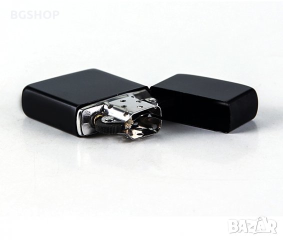 Zippo / Зиппо запалка за гравиране - Черна, снимка 4 - Запалки - 26821282