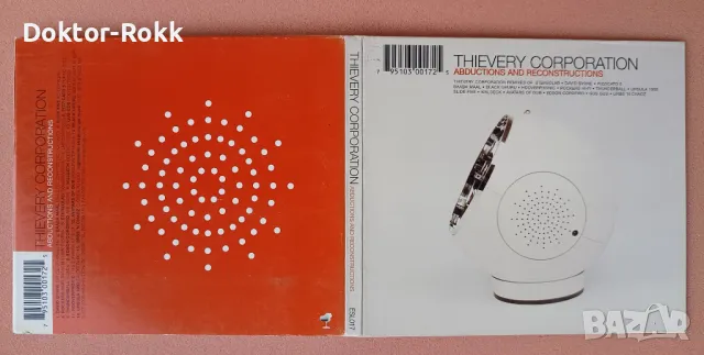 Thievery Corporation – Abductions And Reconstructions 1999 CD, снимка 1 - CD дискове - 49332720