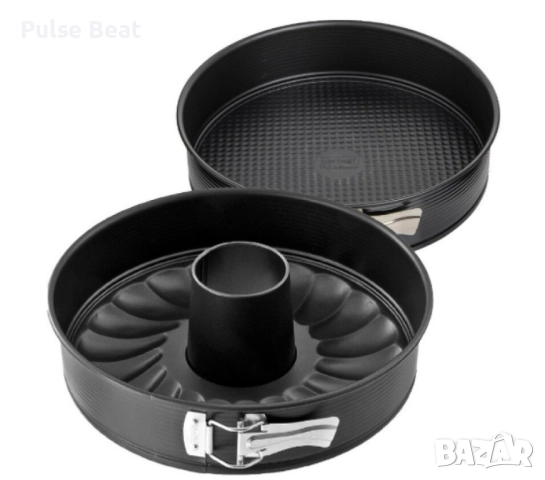 Кръгла форма за печене с две дъна 18см, снимка 4 - Форми - 52406768