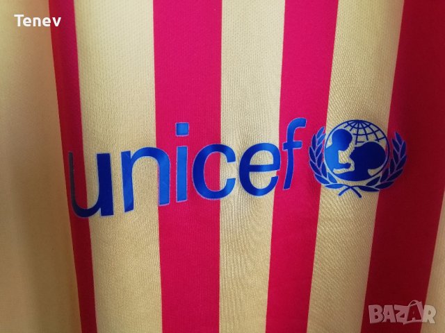 Barcelona Nike оригинална рядка фланелка тениска L Барселона 2015/2016 , снимка 6 - Тениски - 37165916