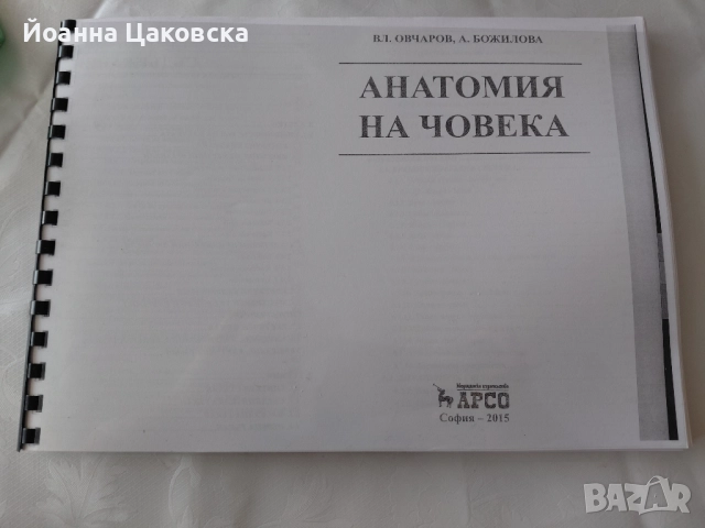 Помагало по анатомия на човека 