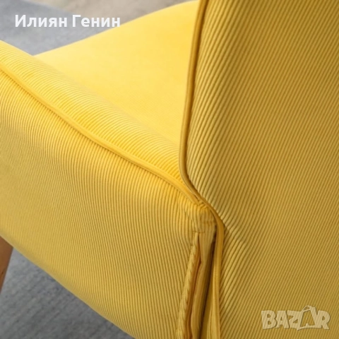 Фотьойл с табуретка, снимка 3 - Дивани и мека мебел - 52887961