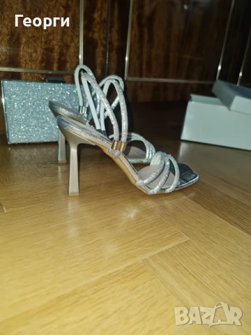 рокля, комплект с обувки, дамска чантичка и колие с обеци , снимка 3 - Комплекти - 51066160