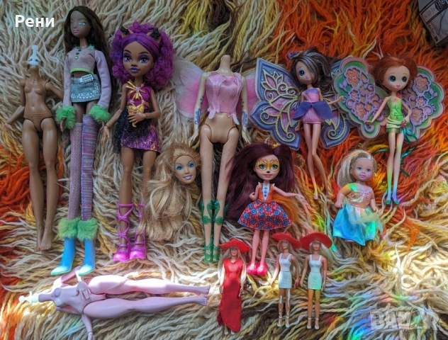 Кукли и аксесоари Monster High, Barbie, Bratz