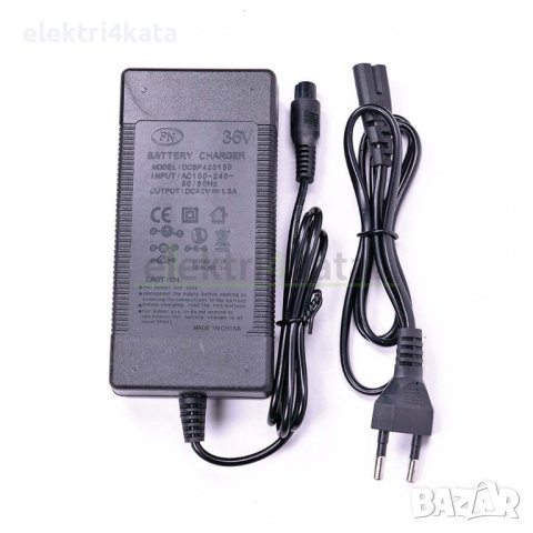 Зарядно устройство 42V (GX12 3pin 8mm), снимка 2 - Друга електроника - 43239054