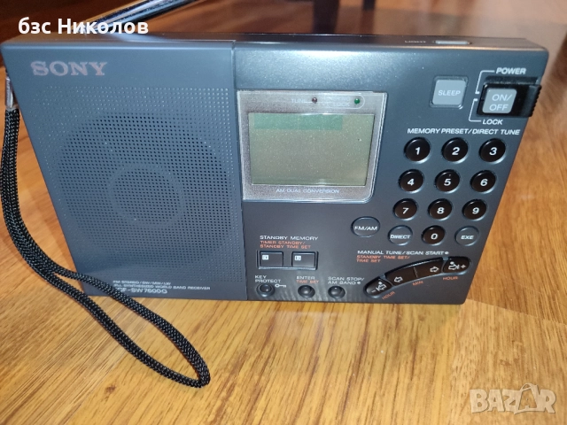 Радио Sony ICF-SW7600G FM Stereo/SW/MW/LW PLL World Radio., снимка 4 - Радиокасетофони, транзистори - 52842378