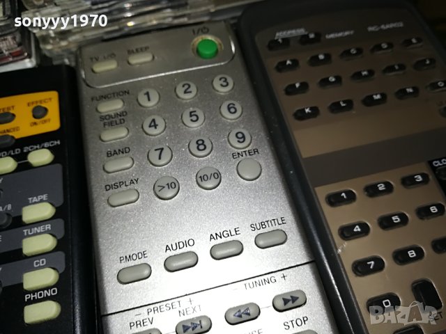 YAMAHA SONY AIWA AUDIO REMOTE-ВНОС SWISS 2504231351, снимка 5 - Ресийвъри, усилватели, смесителни пултове - 40481304