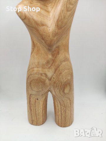 Голяма фигура от манго дърворезба влюбени свети валентин , снимка 3 - Декорация за дома - 43986876