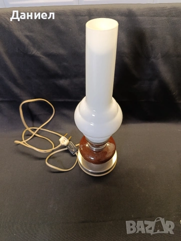 Българска соц настолна лампа, снимка 5 - Антикварни и старинни предмети - 53136233