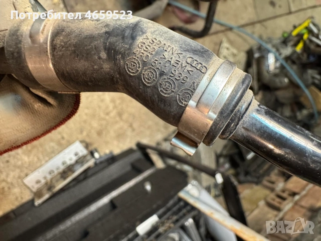 Комплект вакумна помпа + Тръбички за Ауди Audi A8 D4 H4 само за 150лв. 8Е0611813S 8E0927317J, снимка 3 - Части - 52540435