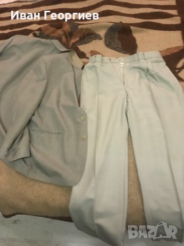 Продавам  костюм - сако и панталон размер 52/176, снимка 7 - Костюми - 40312707