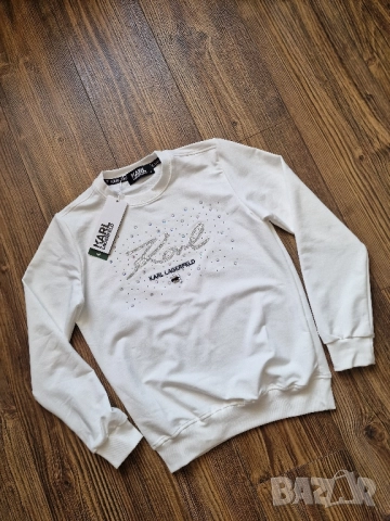 Страхотна дамска блуза KARL LAGERFELD размер S M L XL , снимка 2 - Блузи с дълъг ръкав и пуловери - 51702750