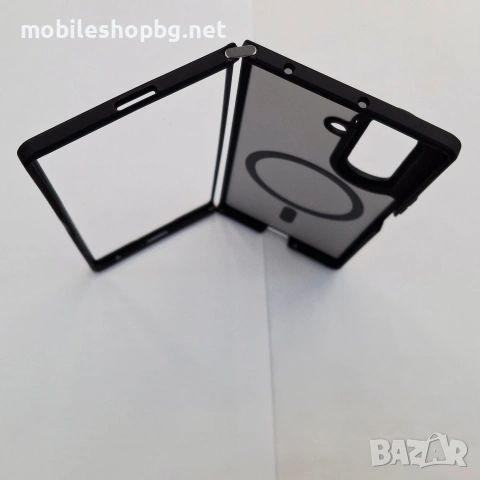 Samsung Galaxy Z Fold 7 калъф MagSafe черен мат полупрозрачен, снимка 3 - Калъфи, кейсове - 53509444