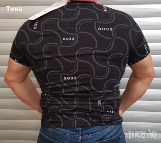 Мъжка тениска BOSS, снимка 2 - Тениски - 43526217