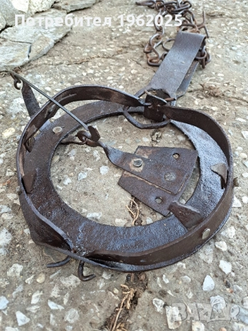 Соц Стар Ръчно Кован Капан Клюса За Животни., снимка 9 - Антикварни и старинни предмети - 51741646