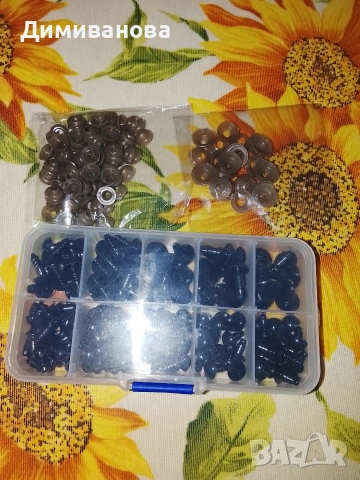 Пластмасови очи за играчки