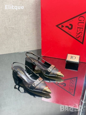 обувки на ток guess , снимка 3 - Дамски обувки на ток - 53359783