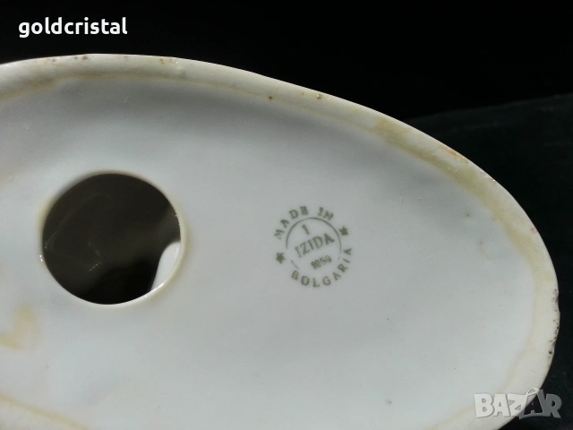 Стар български порцелан фигура , снимка 5 - Антикварни и старинни предмети - 53298780