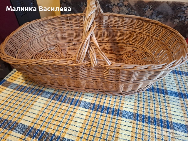 Голяма кошница , снимка 5 - Декорация за дома - 52639696