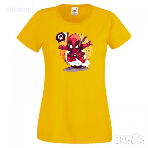 Дамска тениска Marvel Deadpool Игра,Изненада,Подарък,Геймър,, снимка 10 - Тениски - 36741041