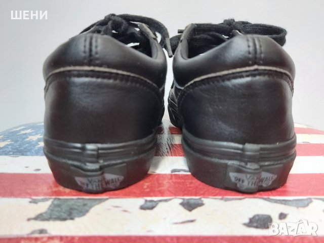 VANS 34 номер оригинални маратонки от естесвена кожа перфектни, снимка 5 - Детски маратонки - 33074804
