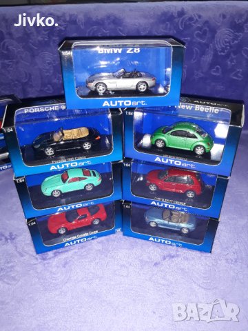 BMW PORSCHE CHEVROLET CHRYSLER VOLKSWAGEN  1.64 AUTOART  , снимка 13 - Колекции - 36920821