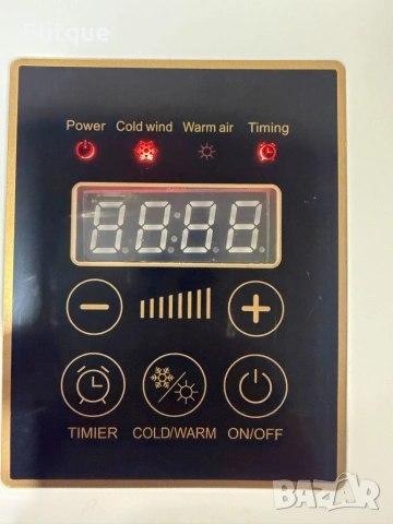 Стенен PTC отоплител и вентилатор LX-333 – 1800W, дистанционно управление и таймер, снимка 8 - Друга електроника - 53558439