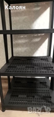 Пластмасов СТИЛАЖ (5 рафта) - 4 Броя, снимка 12 - Други стоки за дома - 51270250