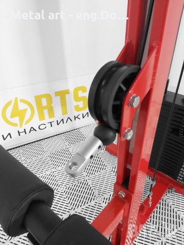 Комбиниран Скрипец - Професионален 100кг тежести, снимка 4 - Фитнес уреди - 32816677