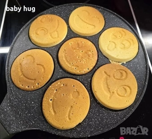 Усмихнат тиган за палачинки, снимка 4 - Съдове за готвене - 51808346