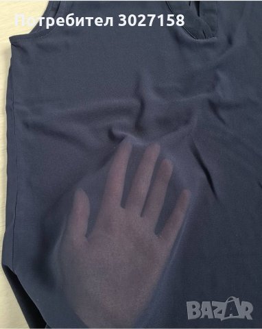 Син потник / топ, снимка 3 - Потници - 32478551