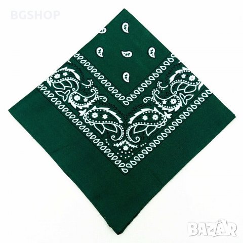 Бандана - Хип Хоп шал - Тъмно зелен