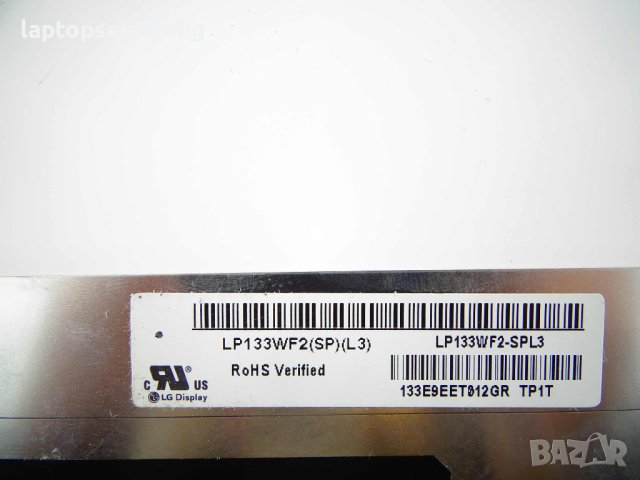 Матрица 13.3 " LP133WF2(SP)(L3) Матрица Дисплей FHD (1920x1080) 30 Pins 13.3" IPS матов, снимка 2 - Други - 43870878