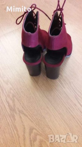 боти велур, снимка 3 - Сандали - 33462957