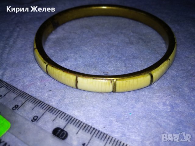 СТАРИННА ТИБЕТСКА ТРАДИЦИОННА ЕТНО ГРИВНА БРОЗ и СЛОНОВА КОСТ РЪЧНА ИЗРАБОТКА 37505