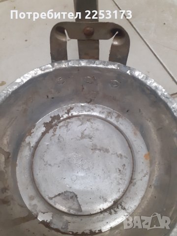 Малък меден тиган с нерж.дръжка.Царска маркировка на производител маркировка на про, снимка 2 - Декорация за дома - 34825468