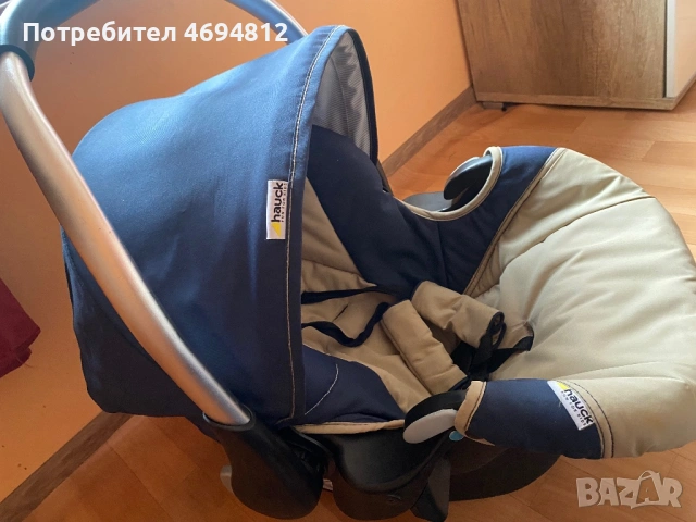 Кошче за бебе за кола или количка Hauck, снимка 2 - Столчета за кола и колело - 53059089