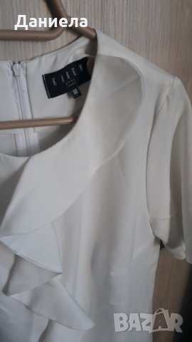 Бяла елагантна ризка, снимка 2 - Ризи - 32807695
