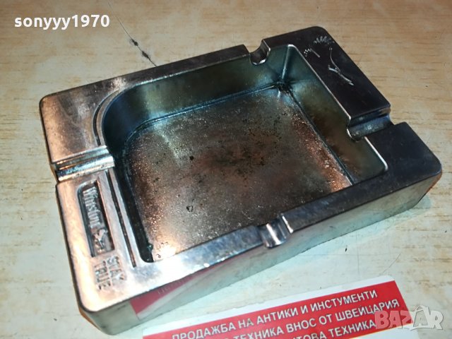 winston-метален пепелник 2604210847, снимка 2 - Колекции - 32679620