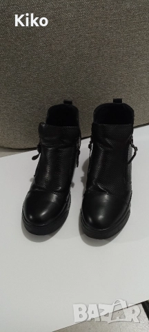 Дамски кожени боти като нови, снимка 8 - Дамски боти - 52584787