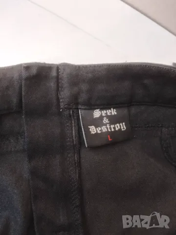 Seek & Destroy НОВ дамски Punk / Gothic Metal / Rock / Grunge панталон, снимка 8 - Панталони - 47594024