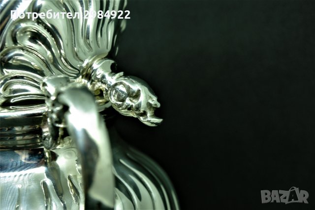 РАЗПРОДАЖБА Сребърна захарница проба 925, уникално гръцко бижу НАМАЛЕНИЕ , снимка 8 - Антикварни и старинни предмети - 37452195