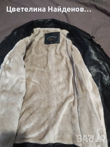 Дамско кожено яке, снимка 3 - Якета - 38704279