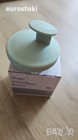 Sndyi Силиконов масажор за глава,  скраб/ексфолиант, мек силиконов скраб за коса, снимка 10 - Масажори - 51344936