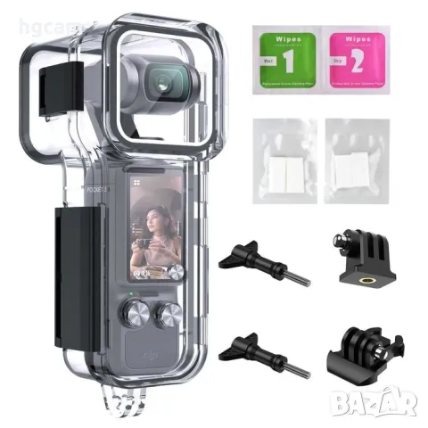 Водоустойчиви Корпуси за Екшън Камери - GoPro | Insta | DJI |SJCAM, снимка 3 - Чанти, стативи, аксесоари - 49378123