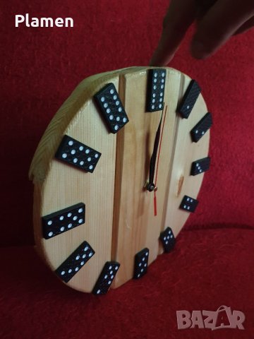 Стенен часовник от ланперия ръчна изработка, снимка 14 - Други стоки за дома - 39907696