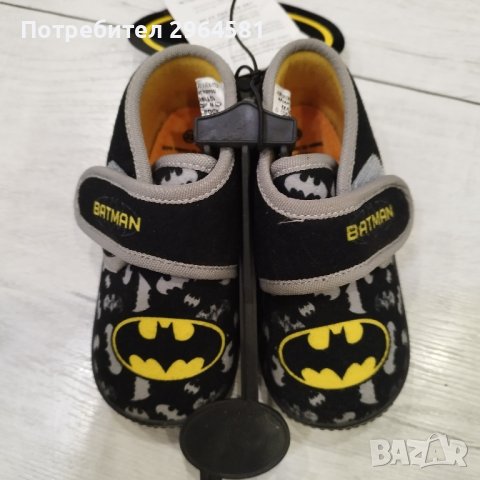 Пантофи за момче номер 22 Batman , снимка 4 - Детски маратонки - 43640637