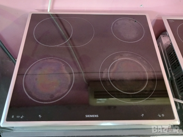 Печка за вграждане с керамичен плот  SIEMENS, снимка 8 - Печки, фурни - 52414844
